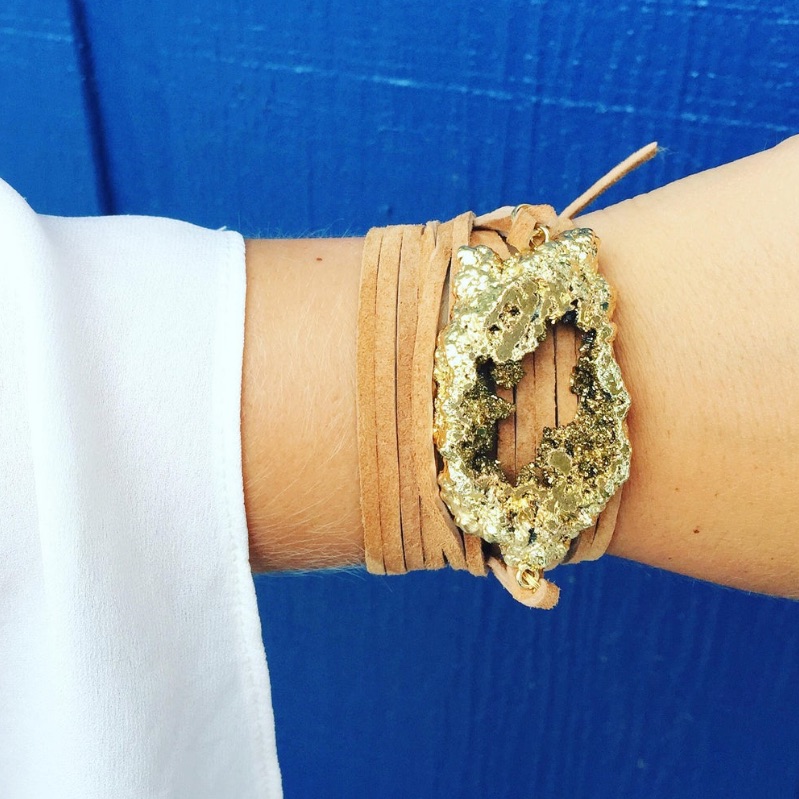 Druzy Wrap
